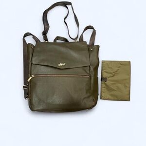 Freshly Picked Leather Diaper Bag